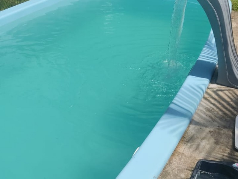 CHÁCARA COM PISCINA PERTINHO DE TUDO